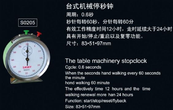 點(diǎn)擊查看詳細(xì)信息<br>標(biāo)題：SO205臺式機(jī)械停秒鐘 閱讀次數(shù)：2185