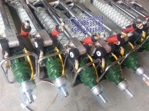 點擊查看詳細信息<br>標(biāo)題：MQT-130、120氣動錨桿鉆機發(fā)往山西大同 閱讀次數(shù)：2158