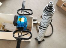 點擊查看詳細信息<br>標(biāo)題：ZQSJ-140-4.1氣動架柱式支腿式鉆機 閱讀次數(shù)：1831